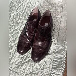 Rockport Mens Dressports Burgundy Leather Wingtip size 13